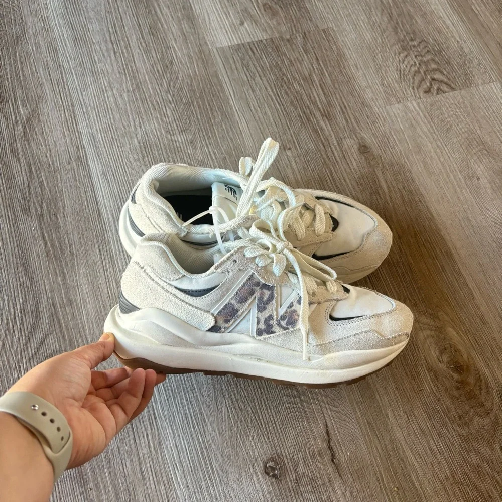 New Balance 57/40 Sea Salt Leopard - Picture 3 of 12